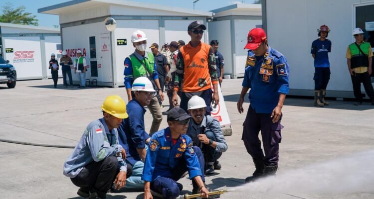FOTO 23 Sept_Sistem proteksi kebakaran disiapkan untuk mendukung keselamatan aktivitas di Pertamina Mandalika International Circuit. dok. itdc