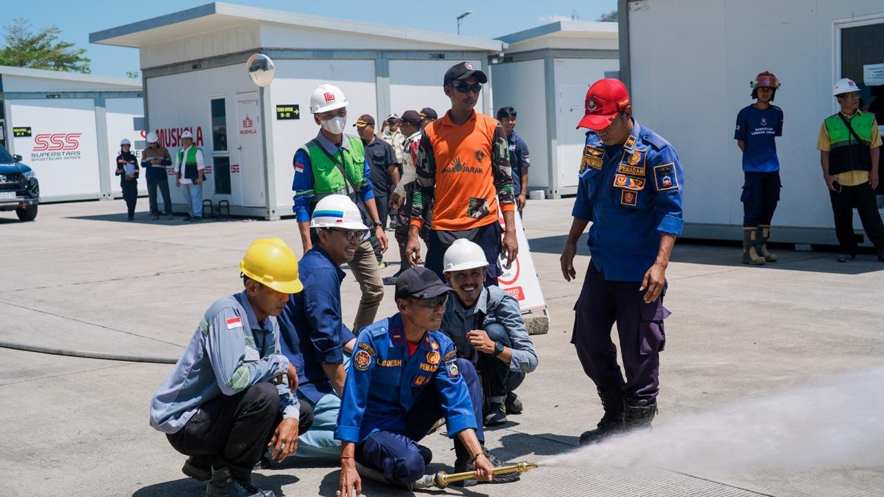 FOTO 23 Sept_Sistem proteksi kebakaran disiapkan untuk mendukung keselamatan aktivitas di Pertamina Mandalika International Circuit. dok. itdc
