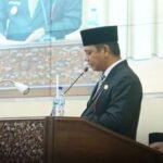FOTO 25 Sept_Plt Bupati Bekasi Asep Surya Atmaja menghadiri Rapat Paripurna DPRD Kabupaten Bekasi. dok. jabarprov