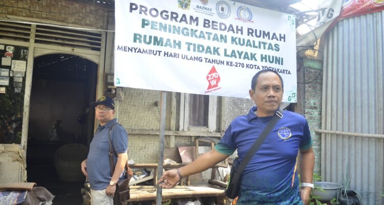 FOTO 28 Sept_Program bedah rumah yang menyasar 5 unit rumah warga di Kemantren Ngampilan dan Wirobrajan, Yogyakarta. dok. jogjakota.go.id