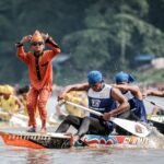 FOTO 29 Sept_Pertunjukan wisata Pacu Jalur dari Sumatra yang mengudang wisatawan. dok. kemenpar
