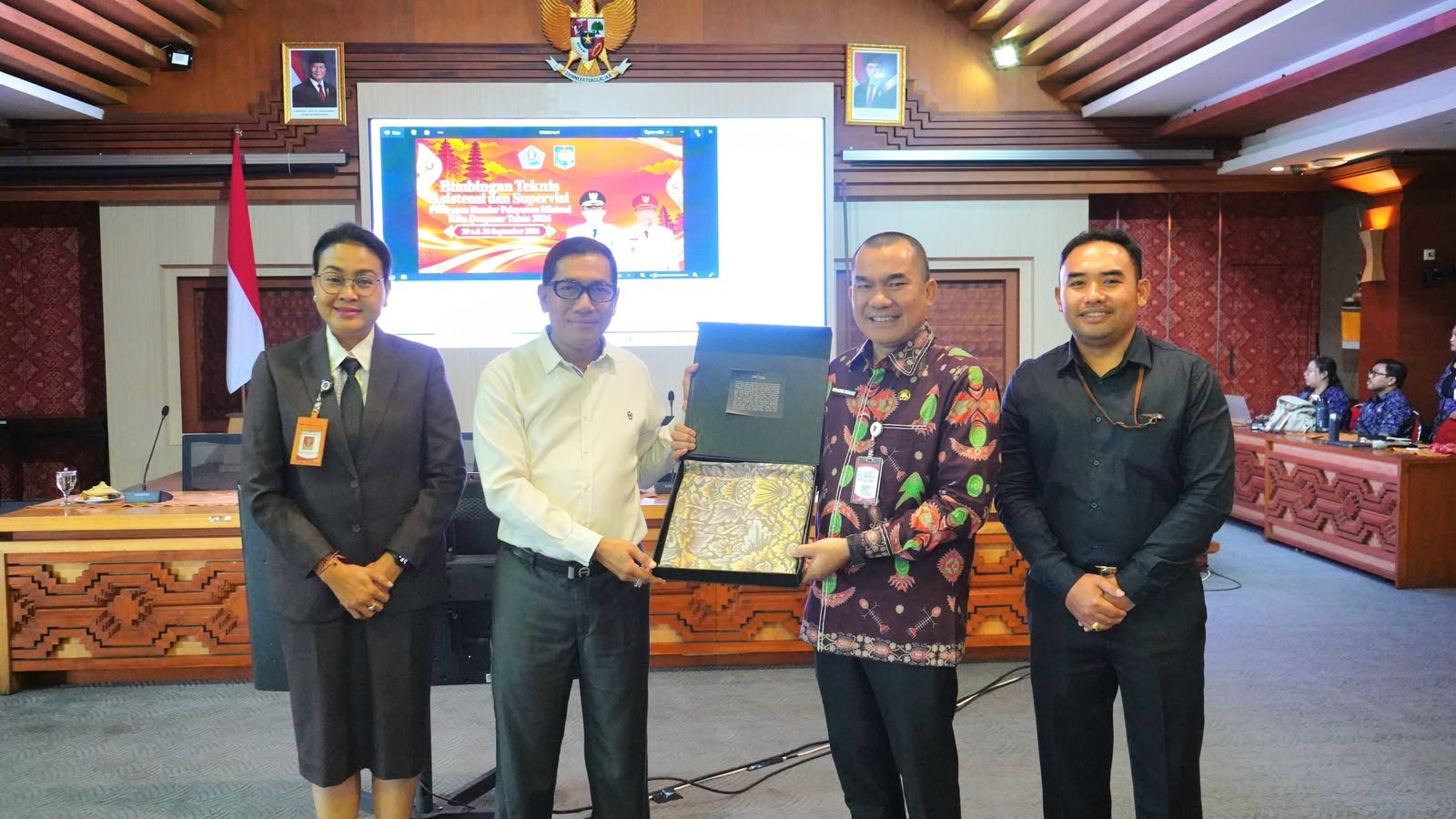 FOTO 30 Sept_Kegiatan Bimbingan Teknis (Bimtek) Asistensi dan Supervisi Penerapan Standar Pelayanan Minimal (SPM) Kota Denpasar Tahun 2026 di Gedung Graha Sewaka Dharma.