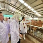 FOTO 30 Sept_Ketua Komisi IV DPR Siti Hediati Hariyadi beserta rombongan saat mengunjungi Koperasi Usaha Tani Ternak INI