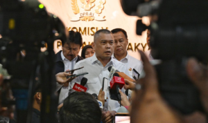 FOTO 4 Sept_Menteri Perhubungan Dudy Purwagandhi memberikan keterangan pers kepada media di Jakarta. dok. kemenhub