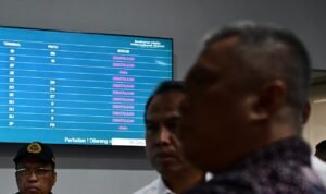FOTO 7 Sept_Pemantauan kondisi erupsi Gunung Anak Krakatau masih berdampak pada penundaan penerbangan. dok. kemenhub INI
