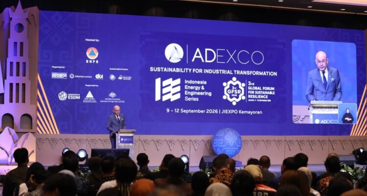 FOTO 9 Sept_Kegiatan The 3rd Global Forum for Sustainable Resilience (GFSR) dan ADEXCO 2026 di JiExpo Kemayoran Jakarta. bnpb INI