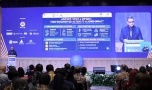 FOTO 9 Sept_Pembukaan The 3rd Global Forum for Sustainable Resilience (GFSR) dan ADEXCO 2026 di JiExpo Kemayoran Jakarta. dok. bnpb INI