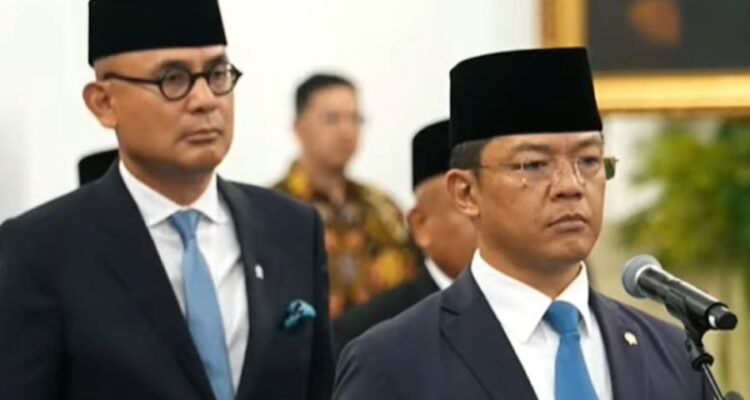 FOTO 1 Okt_Pelantikan menteri-menteri baru di Kabinet Merah Putih. dok. tangkapanlayar