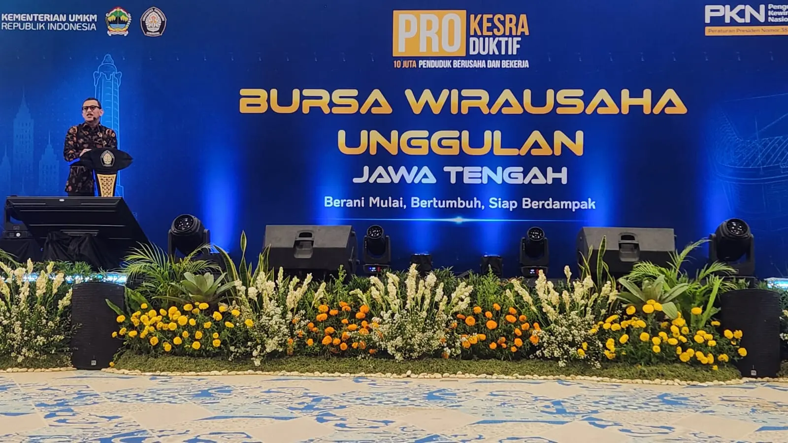 FOTO 10 Okt_Saat Kepala Badan Karantina Indonesia (Barantin) Abdul Kadir Karding dalam Bursa Wirausaha Unggulan Jawa Tengah