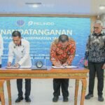 FOTO 14 Okt_Penandatanganan Berita Acara Kesepakatan Tahap II Pelaksanaan Pengusahaan Alur - Pelayaran 2 INI