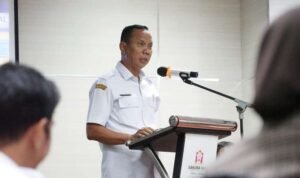 FOTO 15 Okt_Sekretaris Daerah (Sekda) Kabupaten Bekasi Endin Samsudin dalam kegiatan Pembangunan Ekosistem Produk Halal. dok. jabarprov.go.id