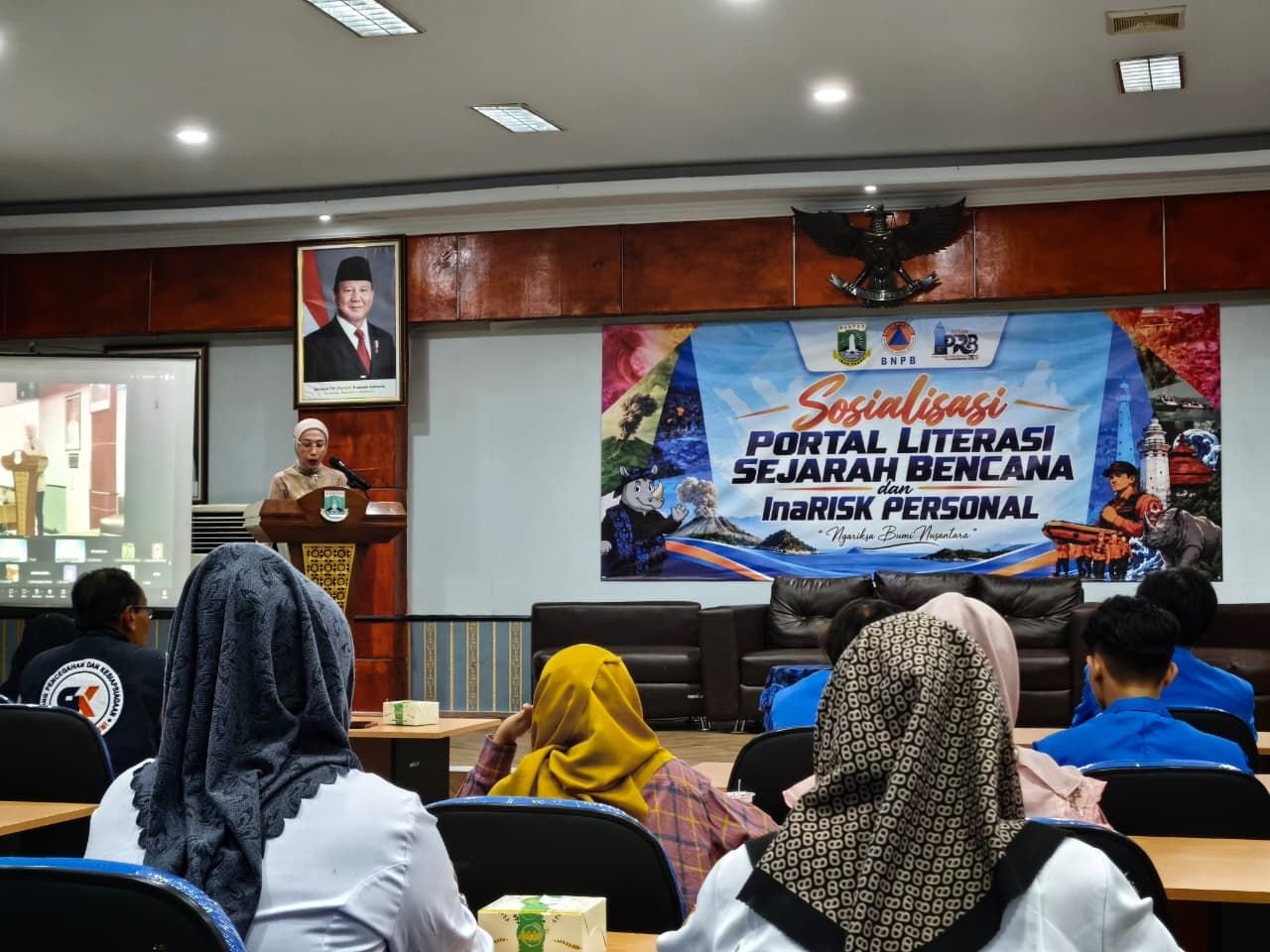 FOTO 15 Okt_Sosialisasi Portal Literasi Sejarah Bencana dan InaRISK Personal di Serang, Banten. bnpb 1