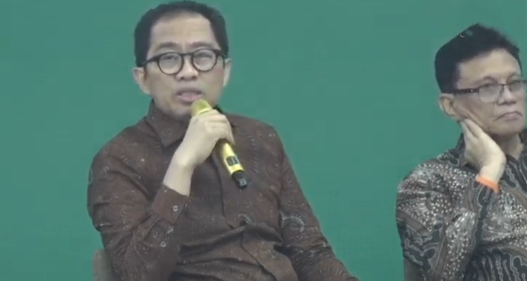 FOTO 2 Okt_Wamenperin Faisol Riza, Ekonom Prof. Didik J. Rachbini