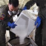 FOTO 22 Okt_Pelaksanaan Operasi Modifikasi Cuaca penyemaian dry Ice di wilayah Kalimantan Selatan. bnpb INI