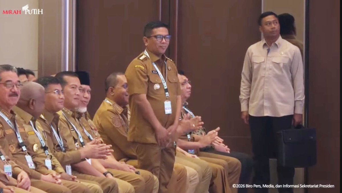 FOTO 23 Okt_Gubernur Banten Andra Soni dalam Rapat Koordinasi Nasional (Rakornas) Tim Percepatan Akses Keuangan Daerah (TPAKD) 2026