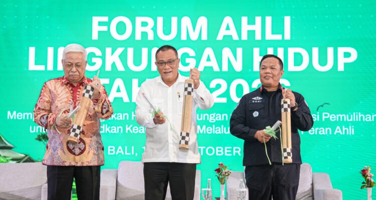 FOTO 23 Okt_Kementerian Lingkungan Hidup_Badan Pengendalian Lingkungan Hidup (KLH_BPLH) mengumpulkan para praktisi, akademisi dan penegak hukum dalam Forum Ahli Lingkungan Hidup Tahun 2026