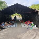 FOTO 29 Okt_Banjir luapan menyebabkan dua gampong terendam dan 46 warga mengungsi di Kec Trumon Tengah, Kab Aceh Selatan, Prov Aceh. bpbdkab1