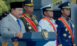 FOTO 5 Okt_ Presiden Prabowo Pimpin Upacara Peringatan HUT ke-81 TNI Tahun 2026, Jakarta, 5 Oktober 2026. dok. youtubesetpres