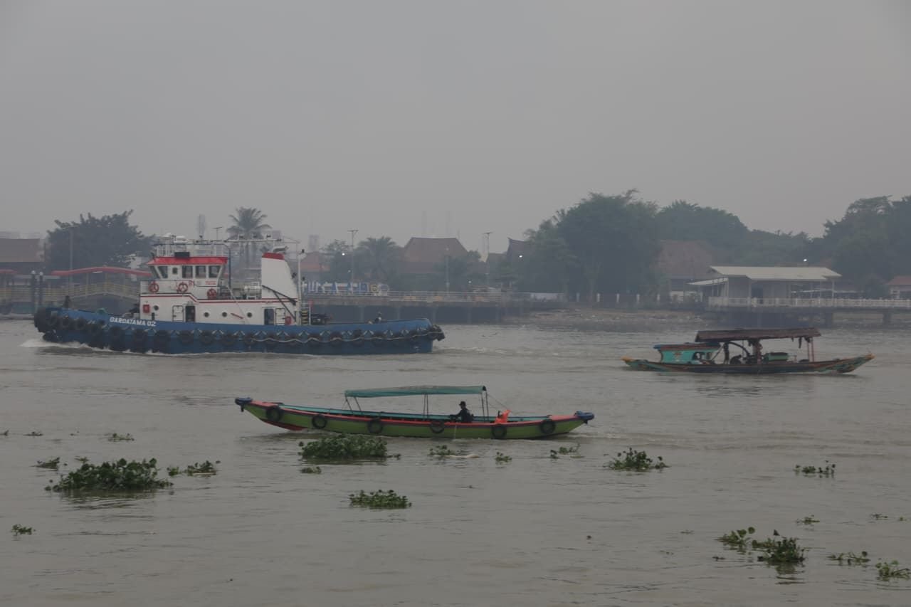 FOTO 8 Okt_Kondisi kabut asap yang menyelimuti Kota Palembang, Provinsi Sumatra Selatan pada Kamis, 8 Oktober 2026. dok. bnpb INI