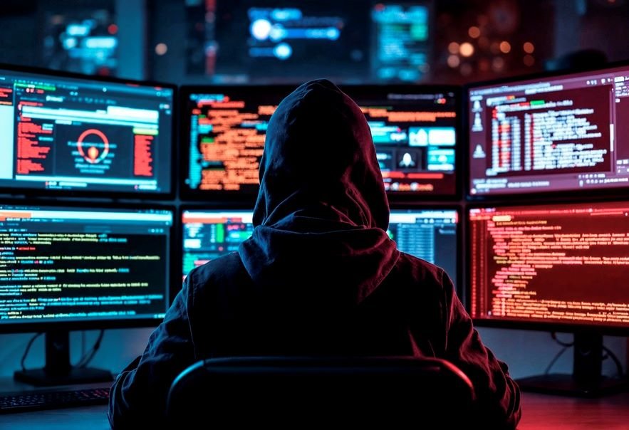 FOTO 9 Okt_Pekerjaan hacker dengan menggunakan sistem komputer. dok. istimewa